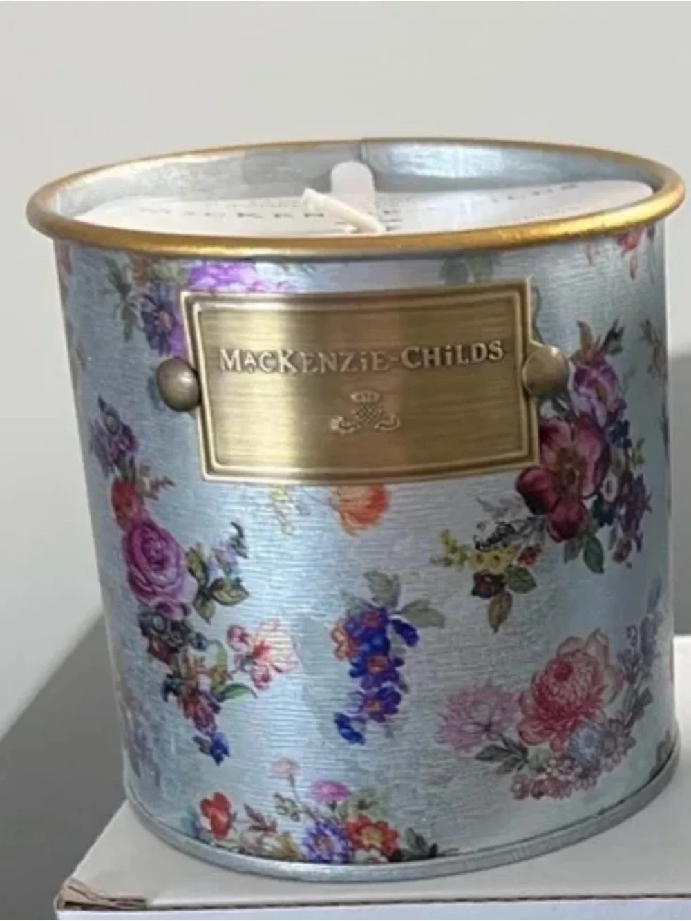 Mackenzie-Childs Flower Market Citronella candle